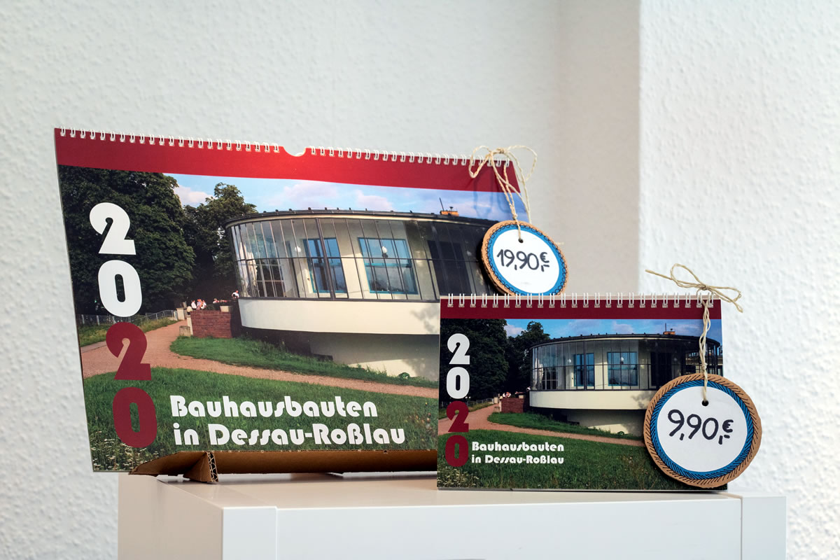 Tischkalender & Wandkalender 2020 "Bauhausbauten in Dessau-Roßlau" 