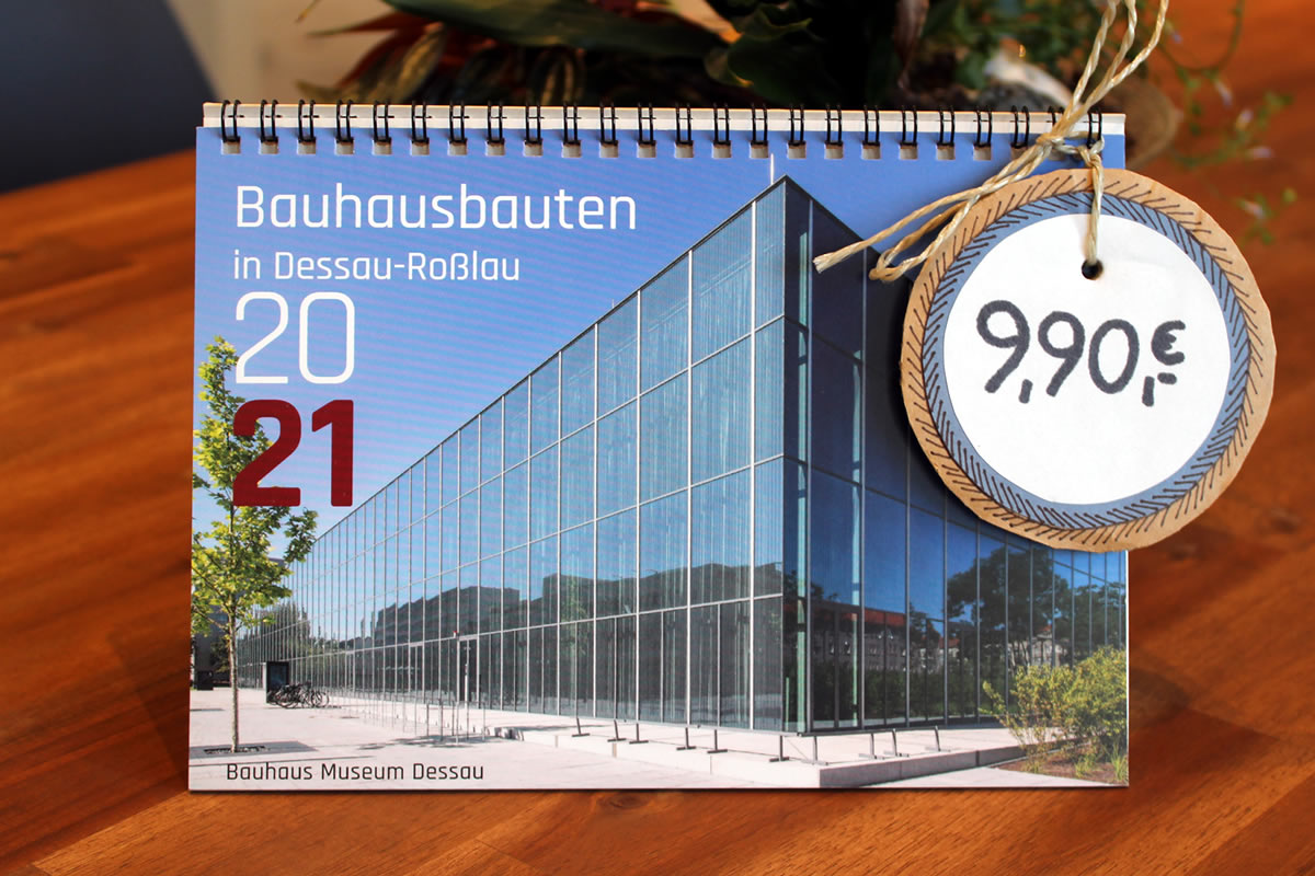 Tischkalender 2021 "Bauhausbauten in Dessau-Roßlau"