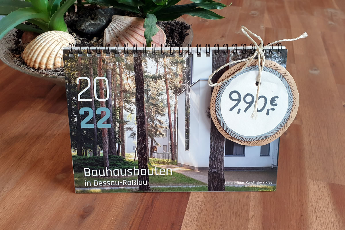 Tischkalender 2022 "Bauhausbauten in Dessau-Roßlau"