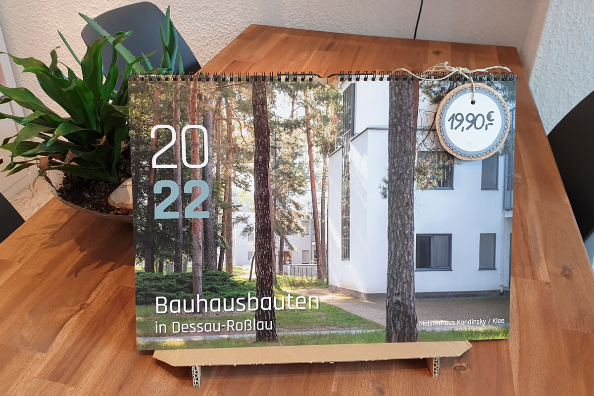 Wandkalender 2022 "Bauhausbauten in Dessau-Roßlau"