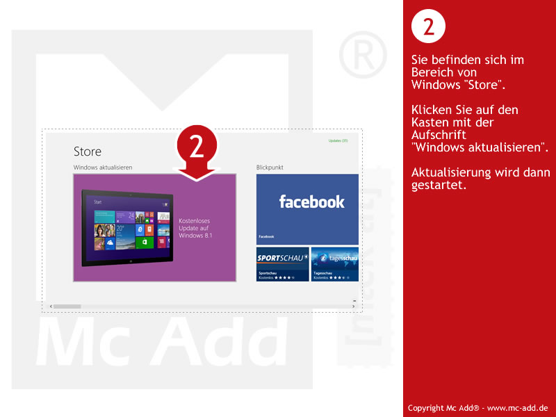 Mc Add - Windows Update Version 8.1