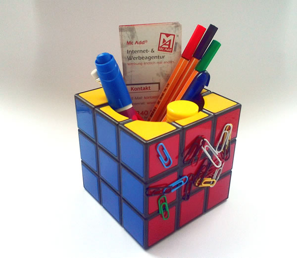 Mc Add - Rubiks Stiftehalter
